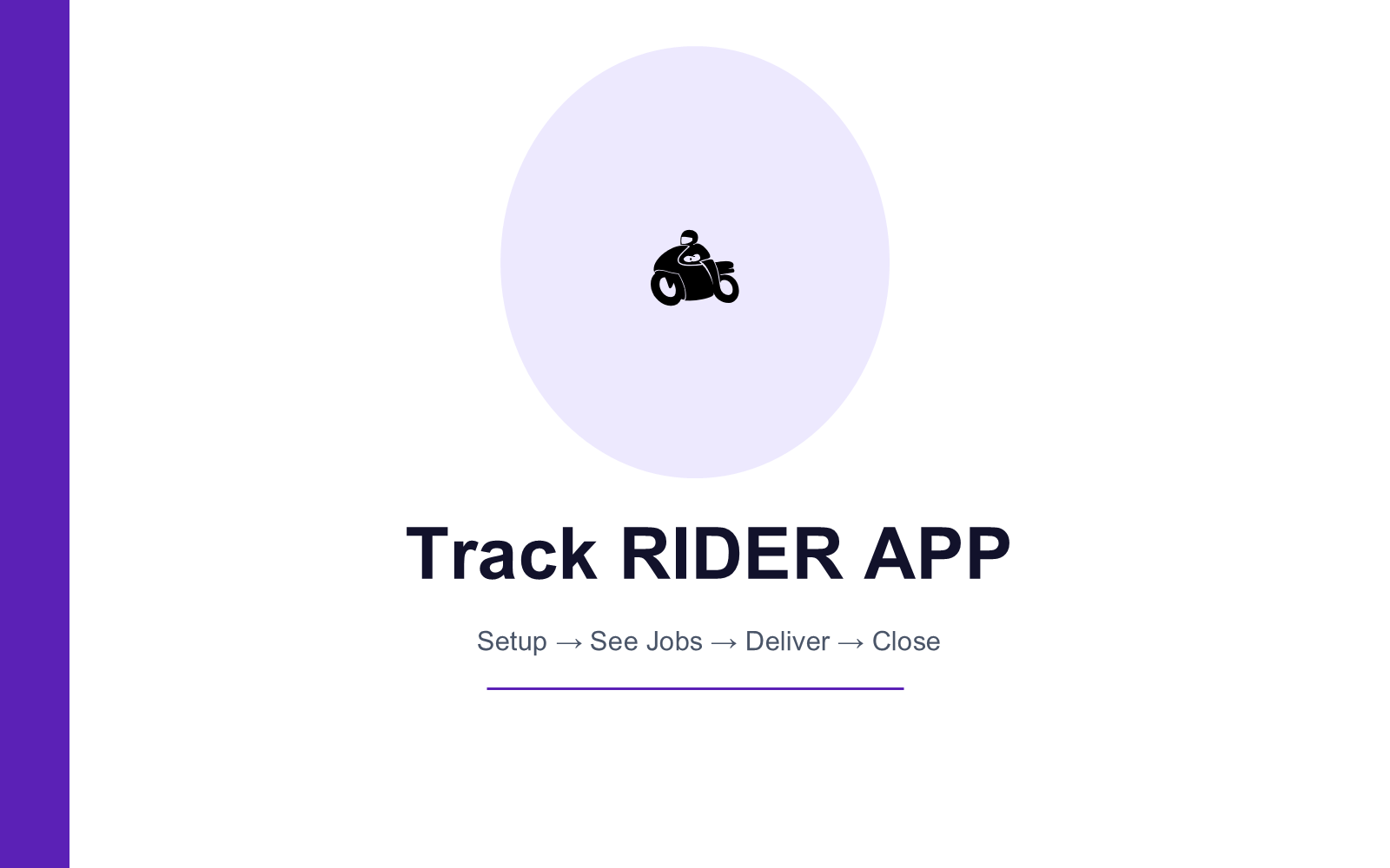 Track Rider App