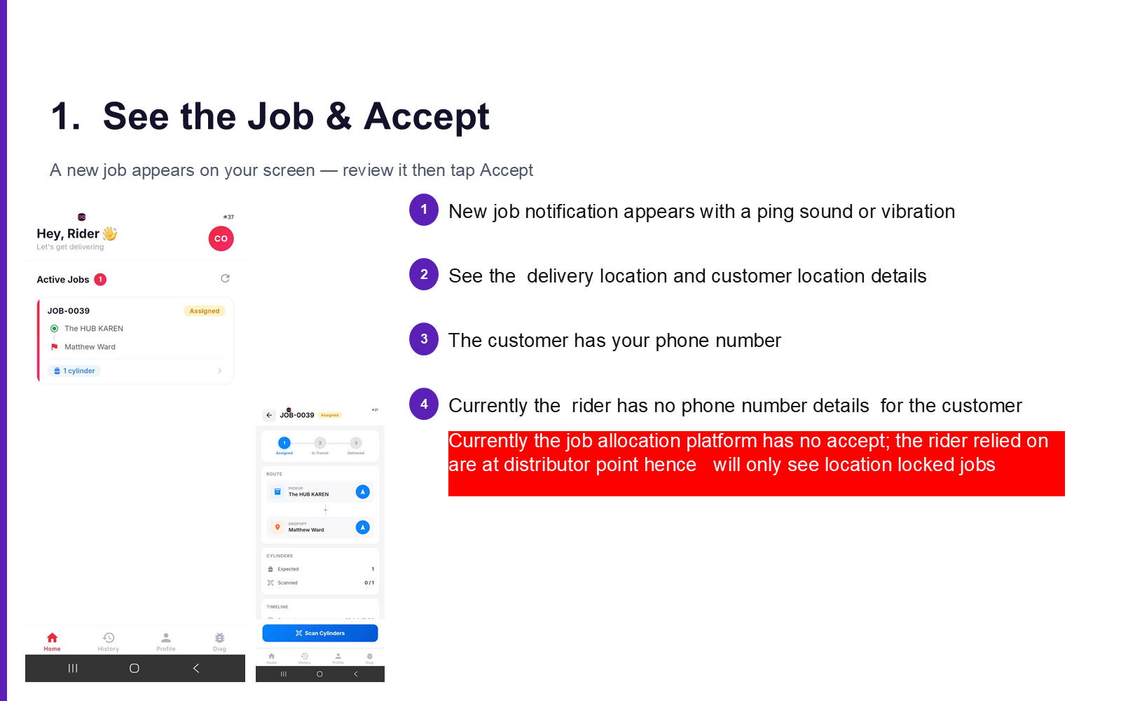 See the Job & Accept